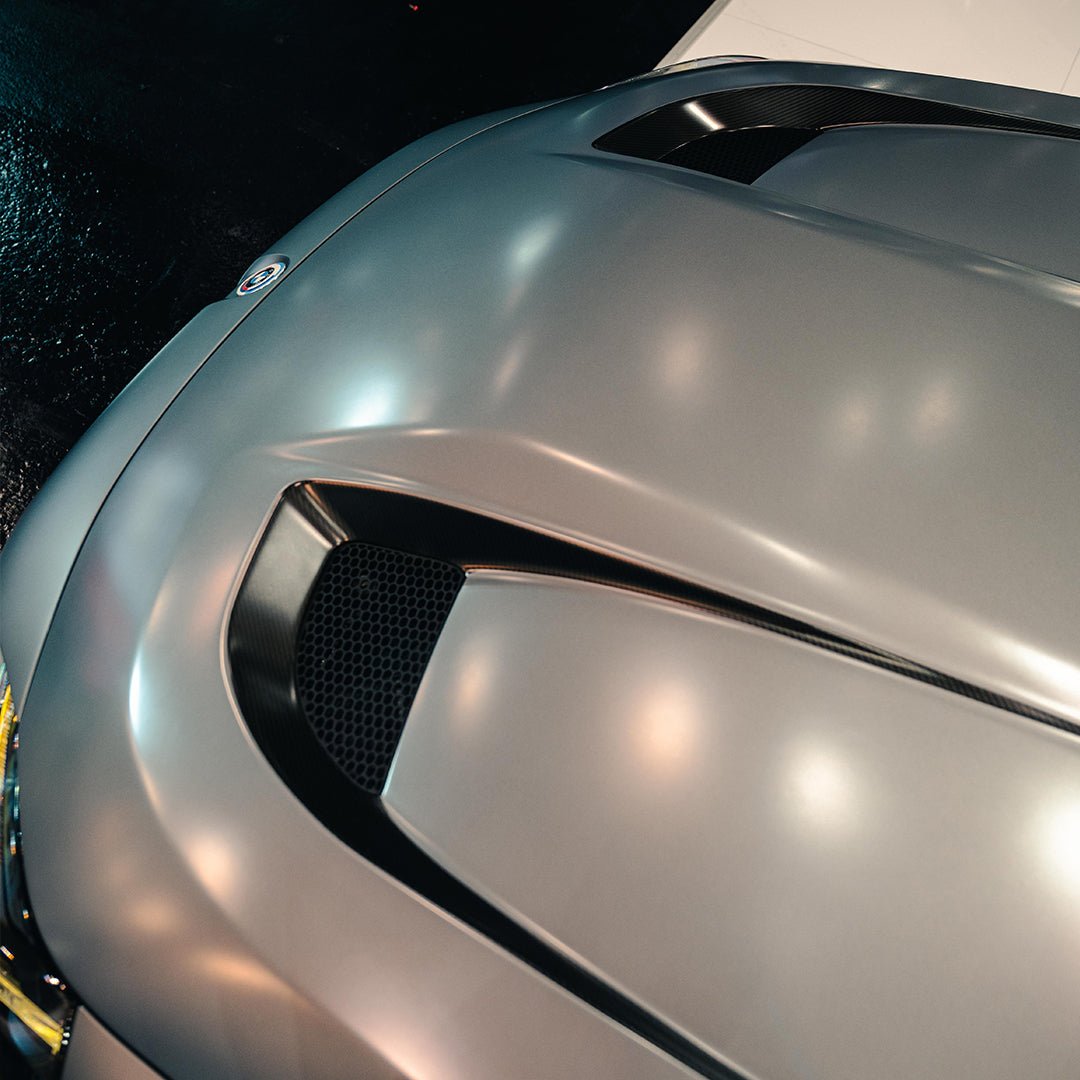 SOOQOO - BMW M2 G87 / 2 SERIES G42 V3 VENTED HOOD BONNET - PRIMER FINISH - Aero Carbon UK
