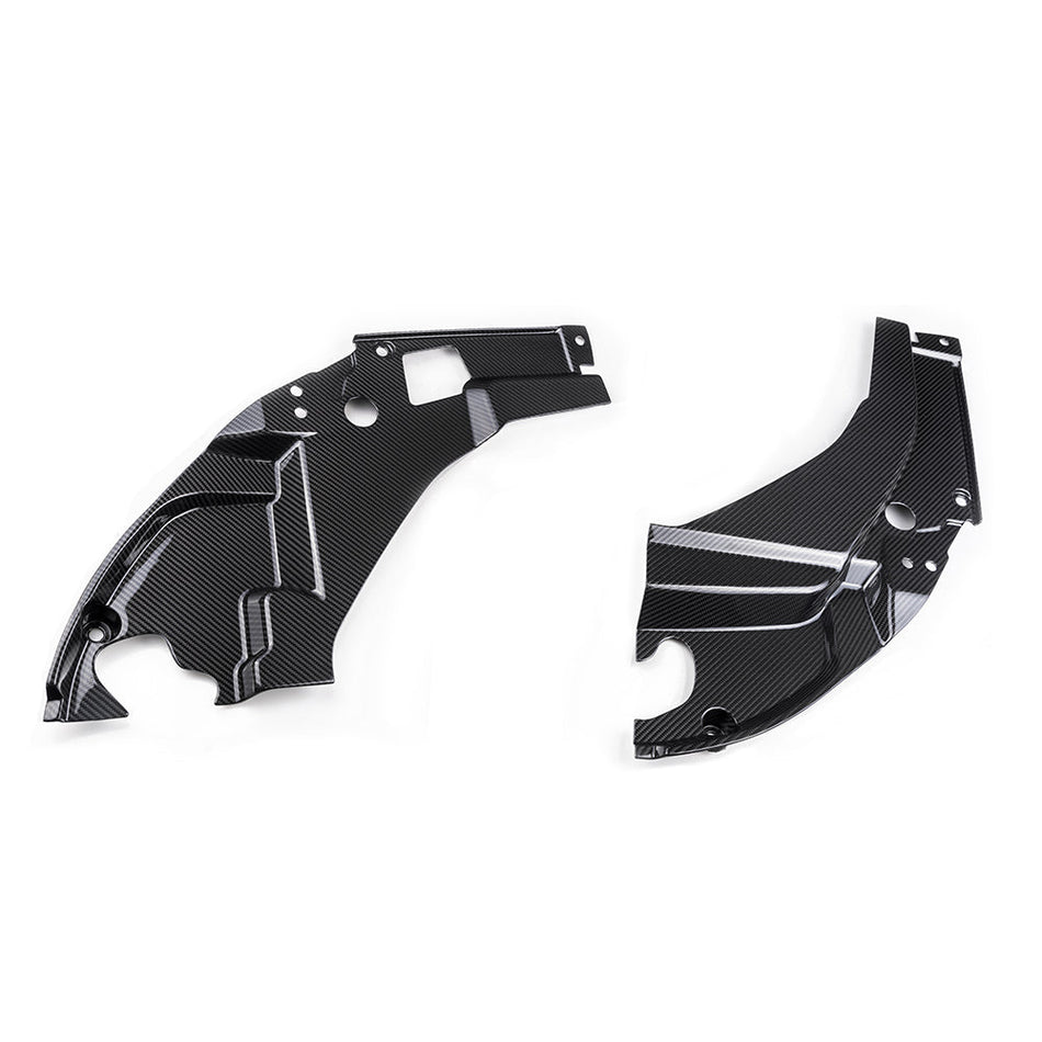 SOOQOO - BMW M2 G87 DRY CARBON FIBRE ENGINE BAY TRIM SET - Aero Carbon UK