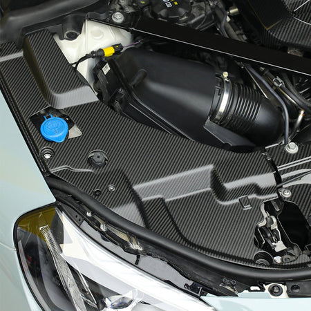 SOOQOO - BMW M2 G87 DRY CARBON FIBRE ENGINE BAY TRIM SET - Aero Carbon UK