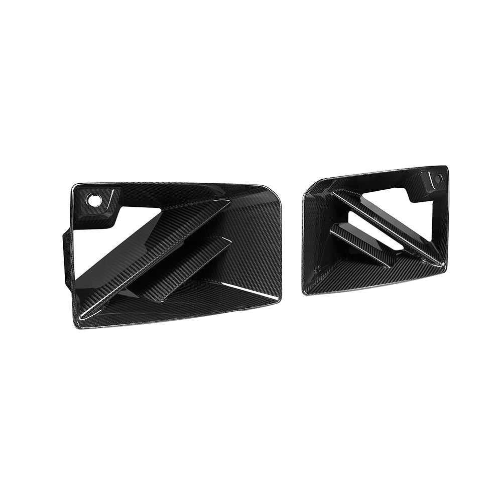 SOOQOO - BMW M2 G87 DRY CARBON FIBRE FRONT AIR INLETS - Aero Carbon UK
