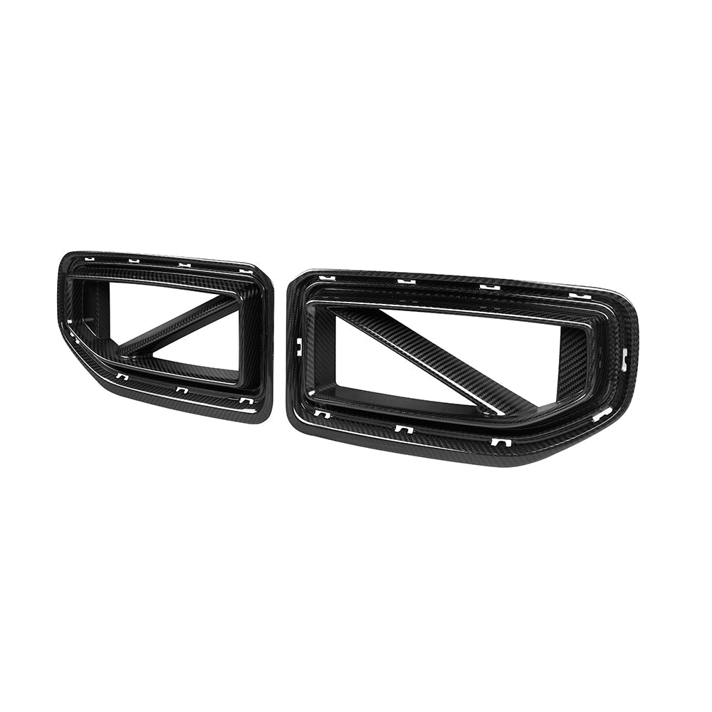 SOOQOO - BMW M2 G87 DRY CARBON FIBRE FRONT GRILLE V1 - Aero Carbon UK
