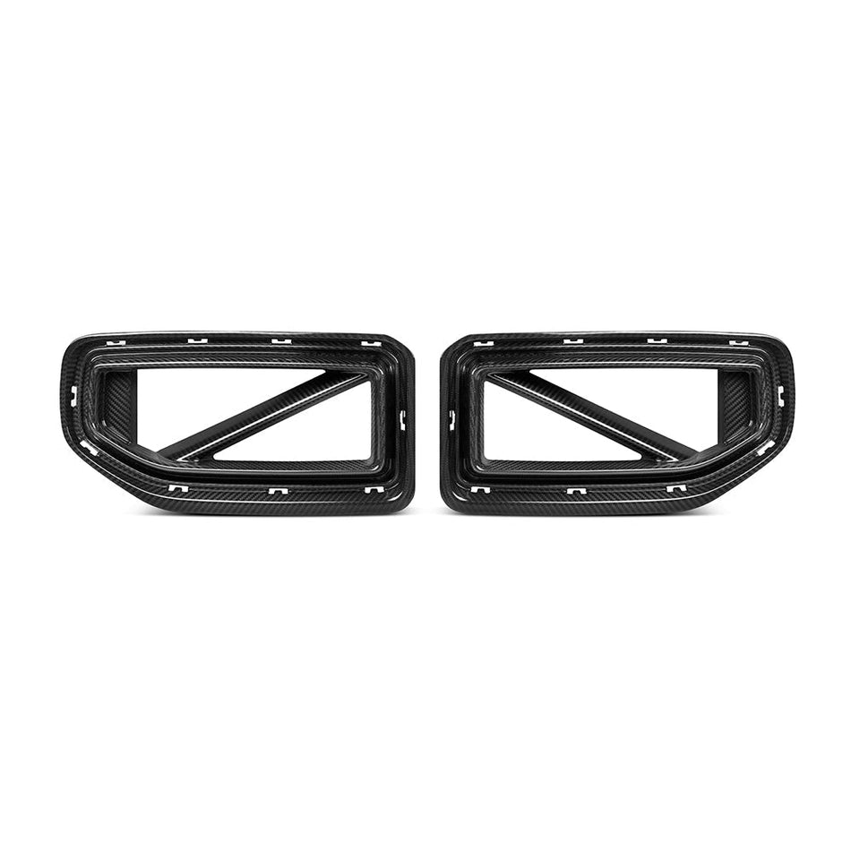 SOOQOO - BMW M2 G87 DRY CARBON FIBRE FRONT GRILLE V1 - Aero Carbon UK