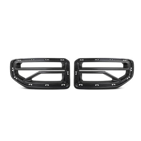 SOOQOO - BMW M2 G87 DRY CARBON FIBRE FRONT GRILLE V2 - Aero Carbon UK