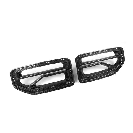 SOOQOO - BMW M2 G87 DRY CARBON FIBRE FRONT GRILLE V2 - Aero Carbon UK