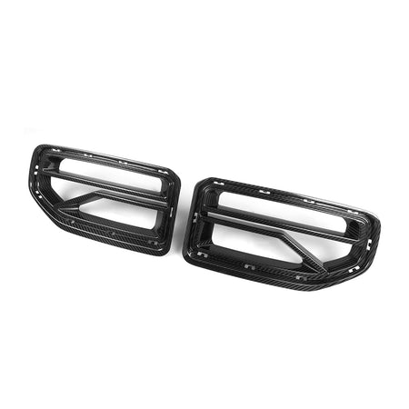 SOOQOO - BMW M2 G87 DRY CARBON FIBRE FRONT GRILLE V2 - Aero Carbon UK