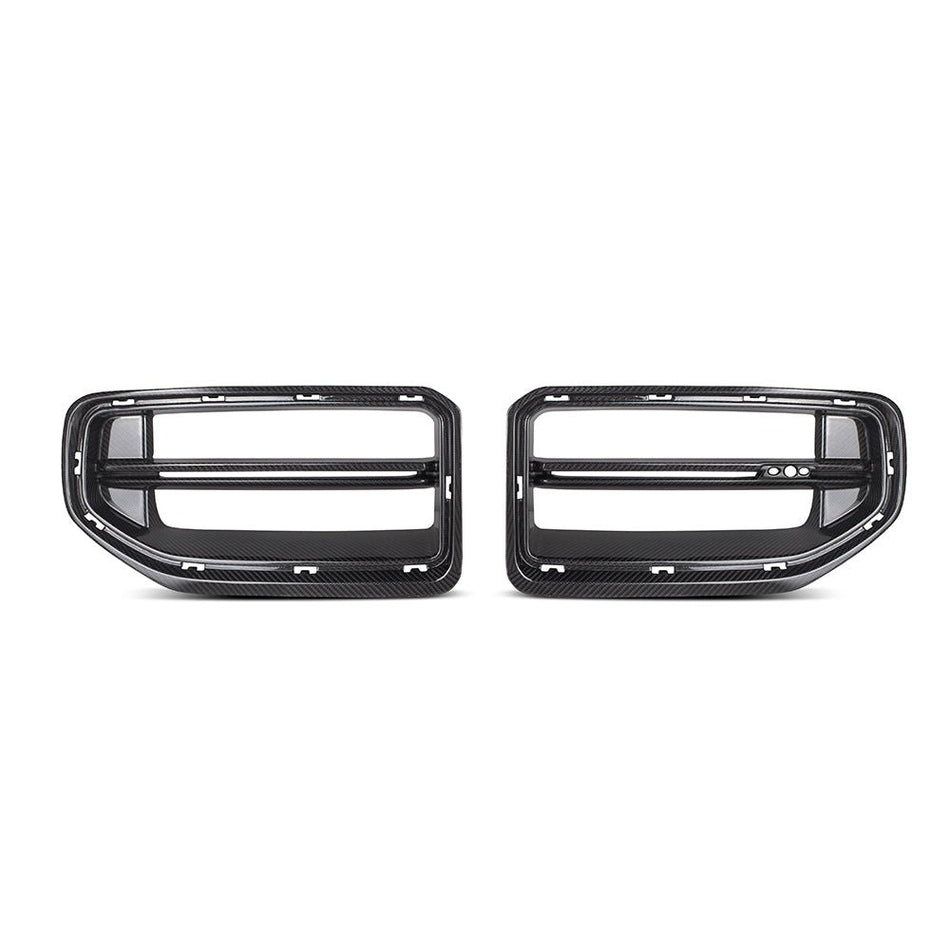 SOOQOO - BMW M2 G87 DRY CARBON FIBRE FRONT GRILLE V3 - Aero Carbon UK