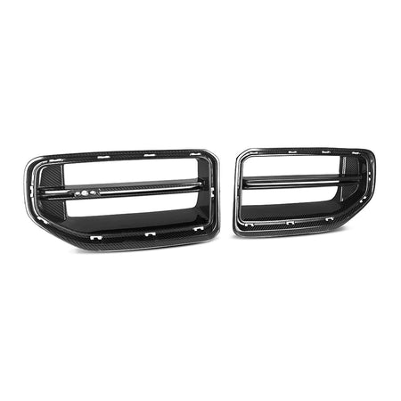 SOOQOO - BMW M2 G87 DRY CARBON FIBRE FRONT GRILLE V3 - Aero Carbon UK