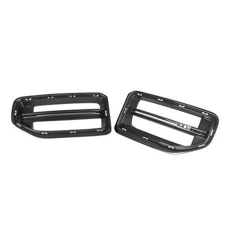 SOOQOO - BMW M2 G87 DRY CARBON FIBRE FRONT GRILLE V3 - Aero Carbon UK