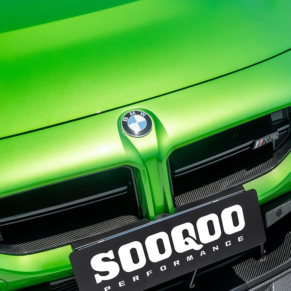SOOQOO - BMW M2 G87 DRY CARBON FIBRE FRONT GRILLE V3 - Aero Carbon UK