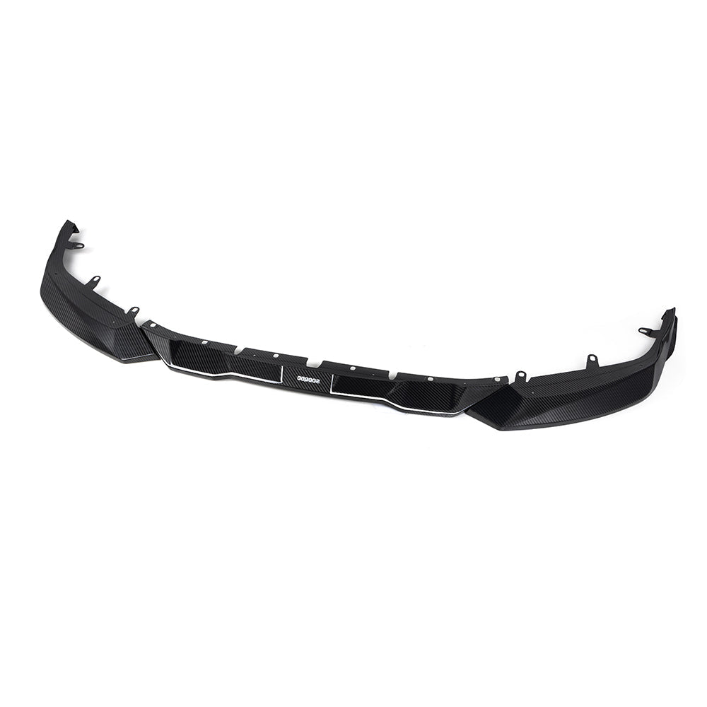 SOOQOO - BMW M2 G87 DRY CARBON FIBRE FRONT LIP V2 - Aero Carbon UK