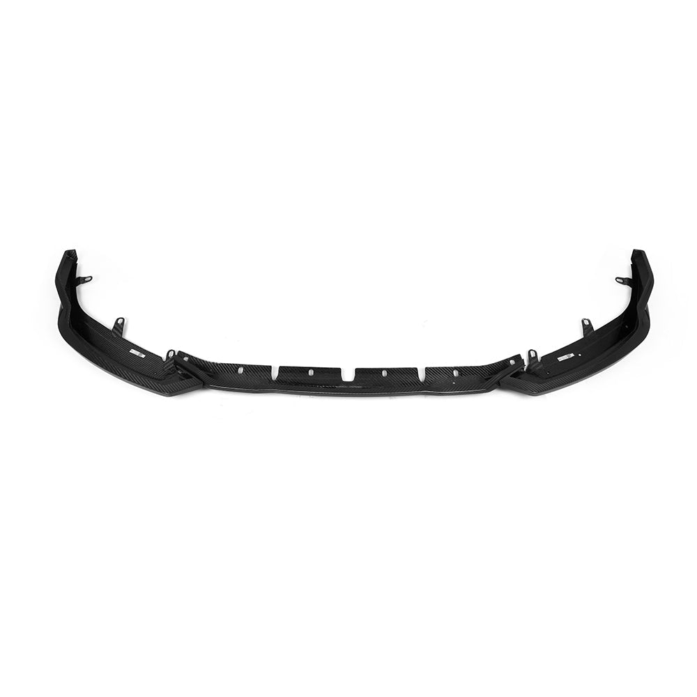 SOOQOO - BMW M2 G87 DRY CARBON FIBRE FRONT LIP V2 - Aero Carbon UK