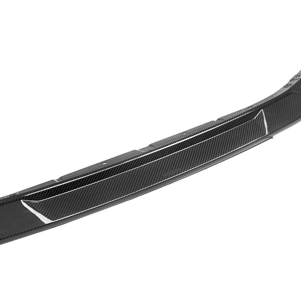 SOOQOO - BMW M2 G87 DRY CARBON FIBRE FRONT LIP V3 - Aero Carbon UK