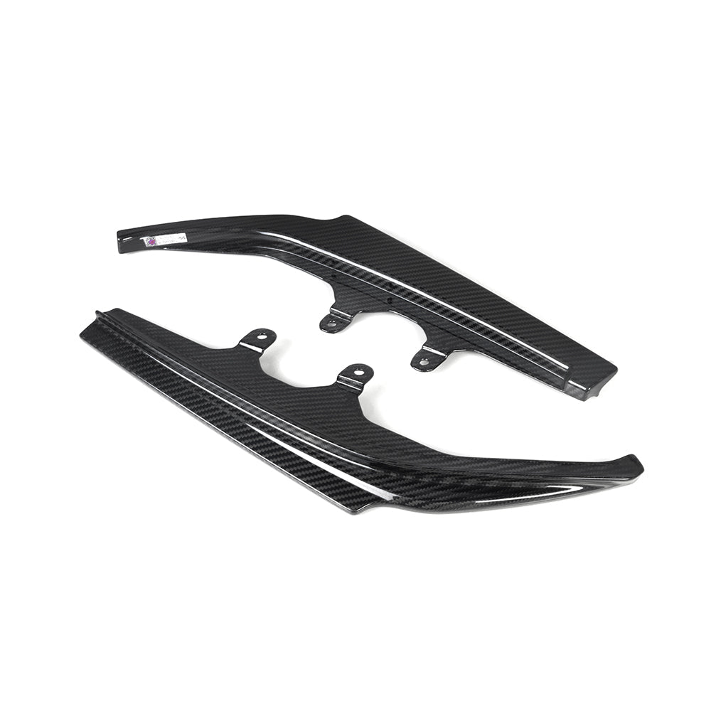 SOOQOO - BMW M240I G42 DRY CARBON FIBRE REAR SIDE WRAPS - Aero Carbon UK