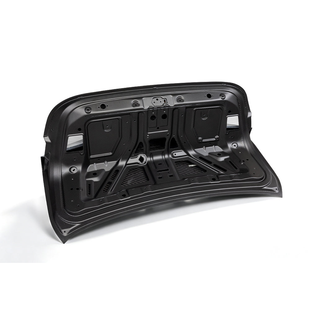 SOOQOO - BMW M3 G80 / 3 SERIES G20 CARBON FIBRE REAR TRUNK LID - PRIMER FINISH - Aero Carbon UK