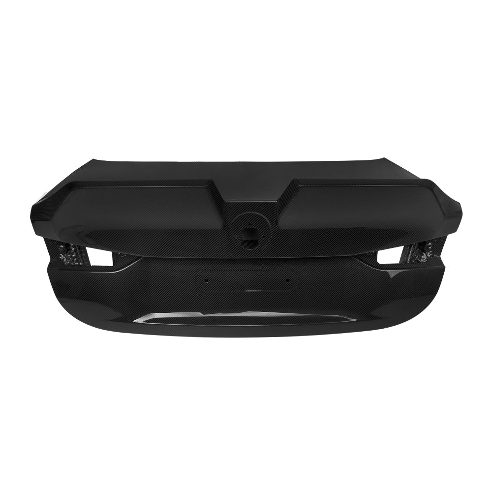 SOOQOO - BMW M3 G80 / 3 SERIES G20 GLOSS CARBON FIBRE REAR BOOT TRUNK LID - Aero Carbon UK