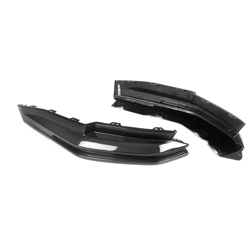 SOOQOO - BMW M3 G80 G81 / M4 G82 G83 CARBON FIBRE DIFFUSER WITH REAR SPLITTERS - Aero Carbon UK