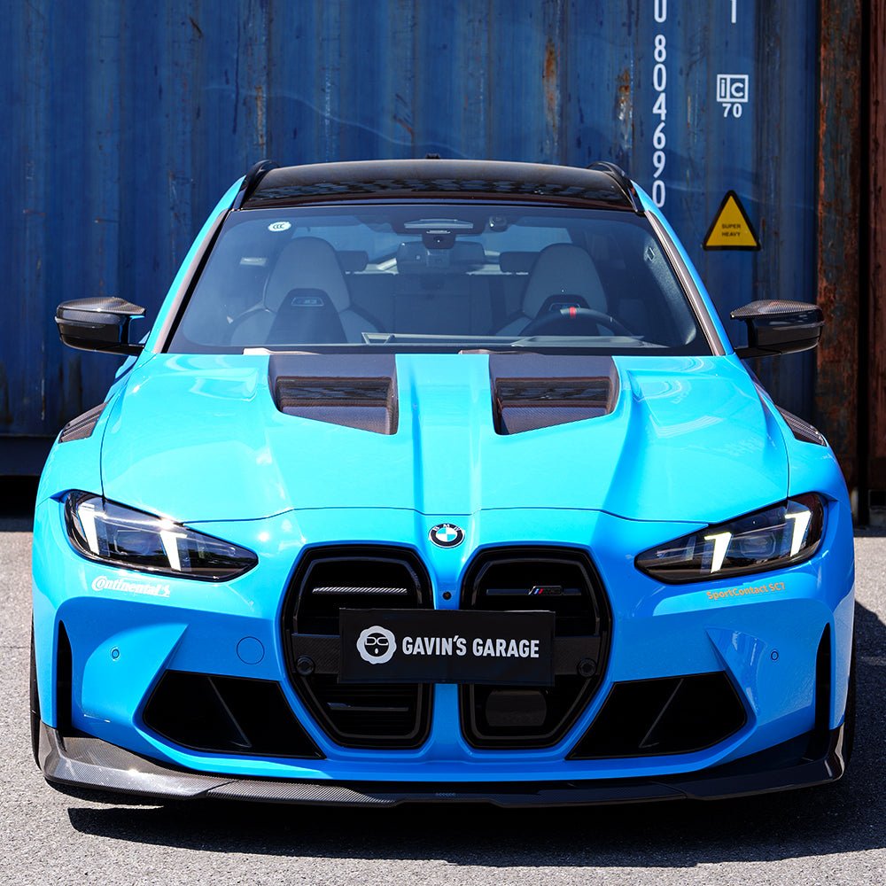 SOOQOO - BMW M3 G80 G81 / M4 G82 G83 V2 VENTED HOOD BONNET - PRIMER FINISH - Aero Carbon UK
