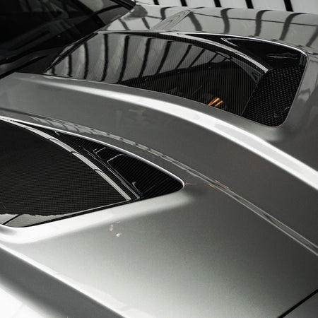 SOOQOO - BMW M3 G80 G81 / M4 G82 G83 V2 VENTED HOOD BONNET - PRIMER FINISH - Aero Carbon UK