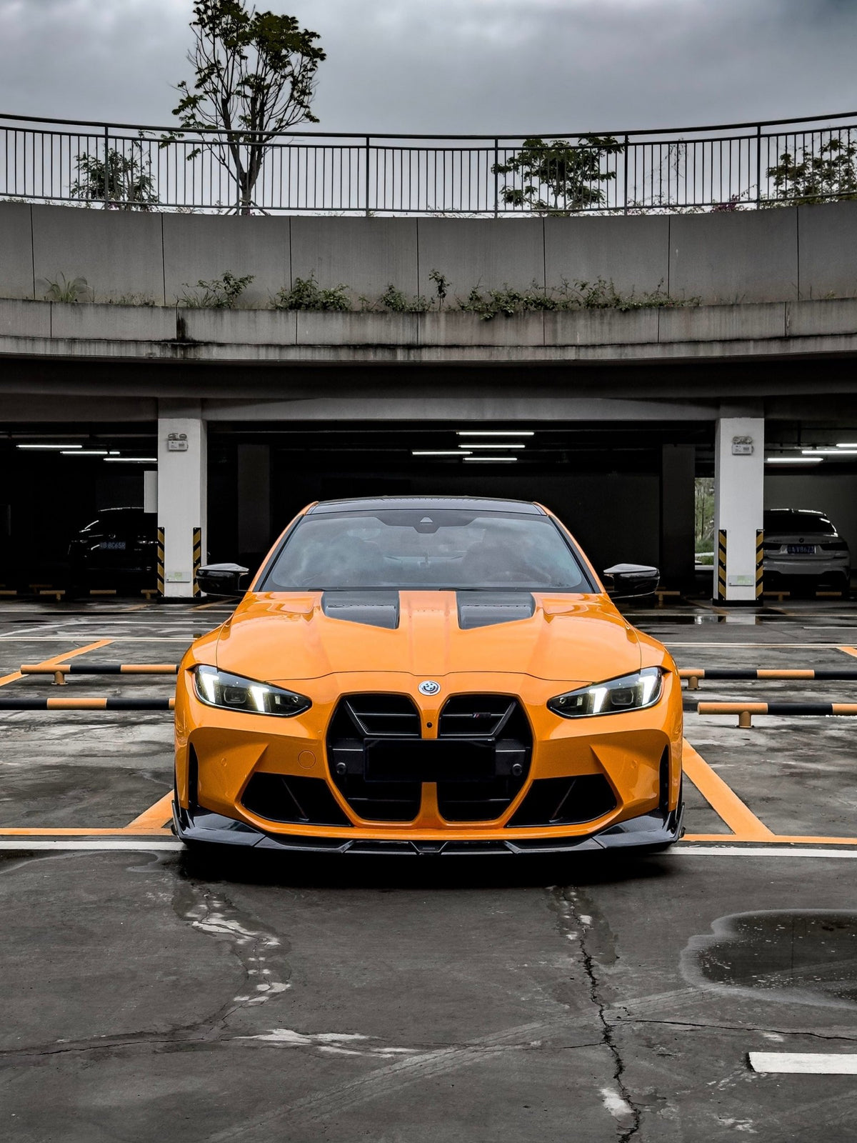 SOOQOO - BMW M3 G80 / M4 G82 DRY CARBON FIBER VENTED HOOD BONNET - Aero Carbon UK
