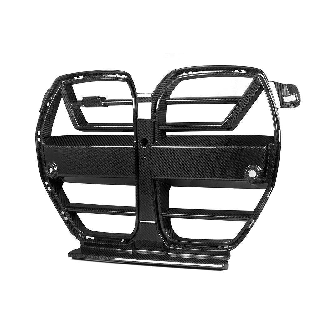SOOQOO - BMW M3 G80 / M4 G82 DRY CARBON FIBRE FRONT GRILLE V1 - Aero Carbon UK