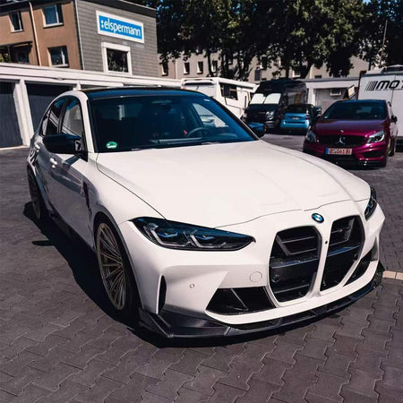 SOOQOO - BMW M3 G80 / M4 G82 DRY CARBON FIBRE FRONT GRILLE V1 W/ACC - Aero Carbon UK
