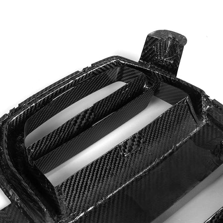 SOOQOO - BMW M3 G80 / M4 G82 DRY CARBON FIBRE FRONT GRILLE V2 - Aero Carbon UK
