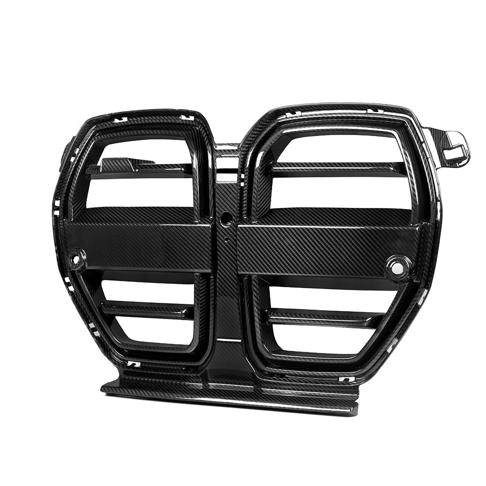 SOOQOO - BMW M3 G80 / M4 G82 DRY CARBON FIBRE FRONT GRILLE V2 - Aero Carbon UK