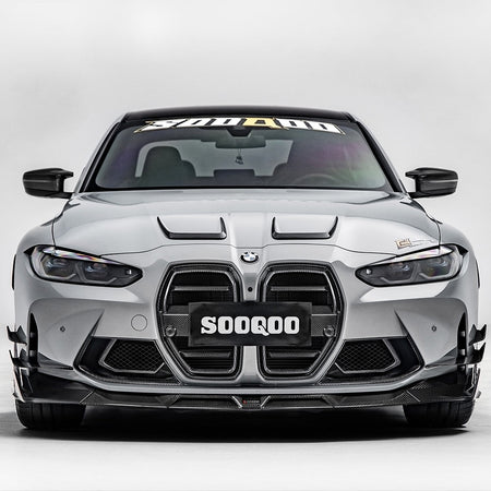 SOOQOO - BMW M3 G80 / M4 G82 DRY CARBON FIBRE FRONT GRILLE V2 - Aero Carbon UK
