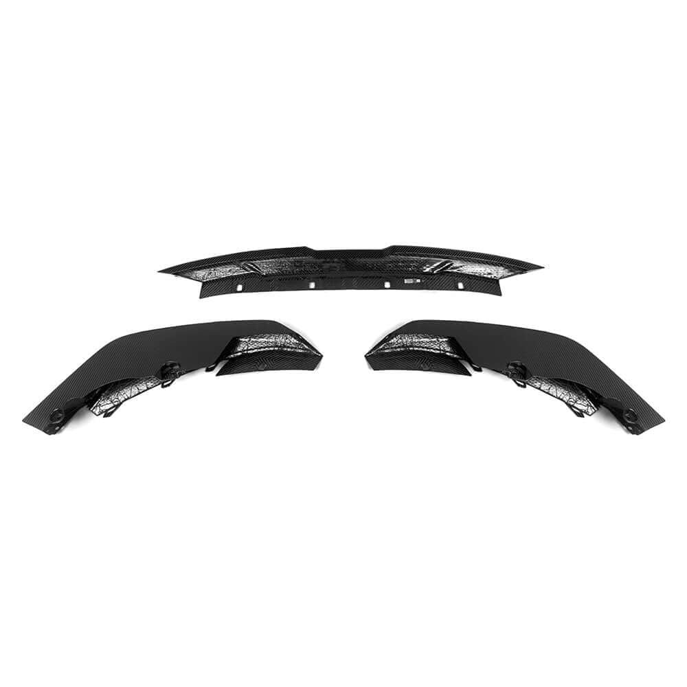 SOOQOO - BMW M3 G80 / M4 G82 DRY CARBON FIBRE FRONT LIP V2 - Aero Carbon UK