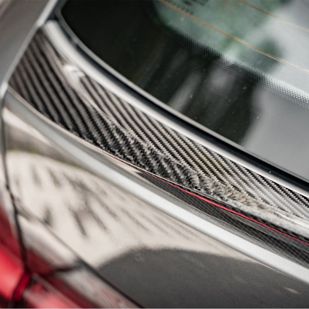 SOOQOO - BMW M3 G81 DRY CARBON FIBRE REAR SPOILER - Aero Carbon UK