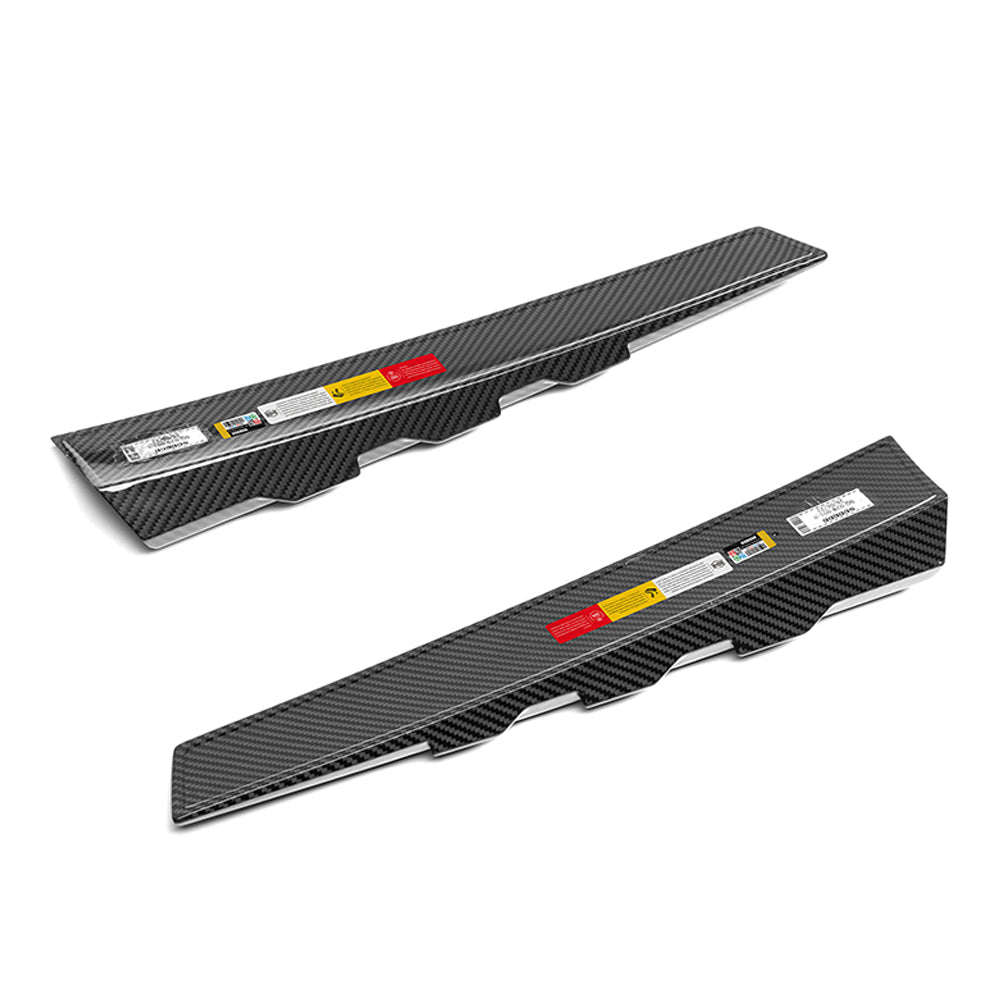 SOOQOO - BMW M3 G81 DRY CARBON FIBRE REAR WINDOW FINS - Aero Carbon UK
