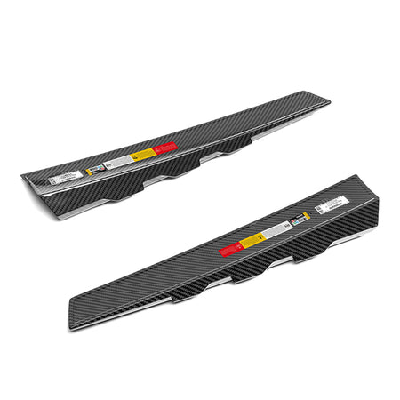SOOQOO - BMW M3 G81 DRY CARBON FIBRE REAR WINDOW FINS - Aero Carbon UK