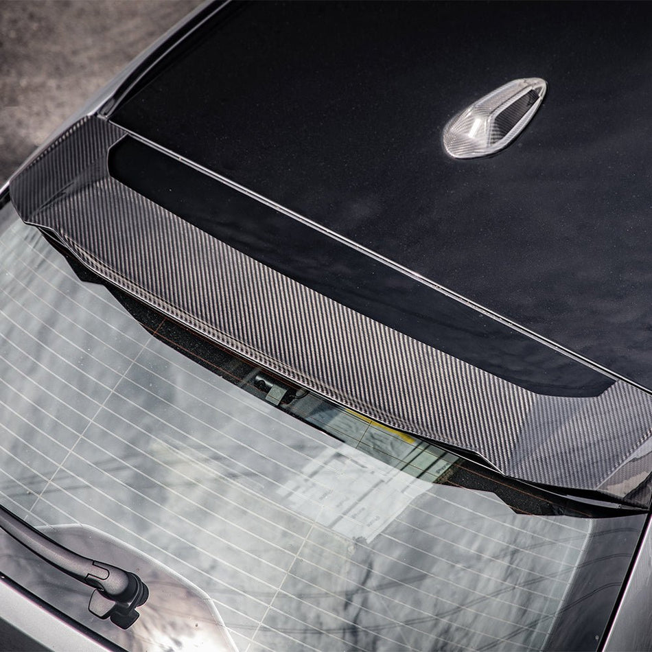 SOOQOO - BMW M3 G81 DRY CARBON FIBRE TOP SPOILER V1 - Aero Carbon UK