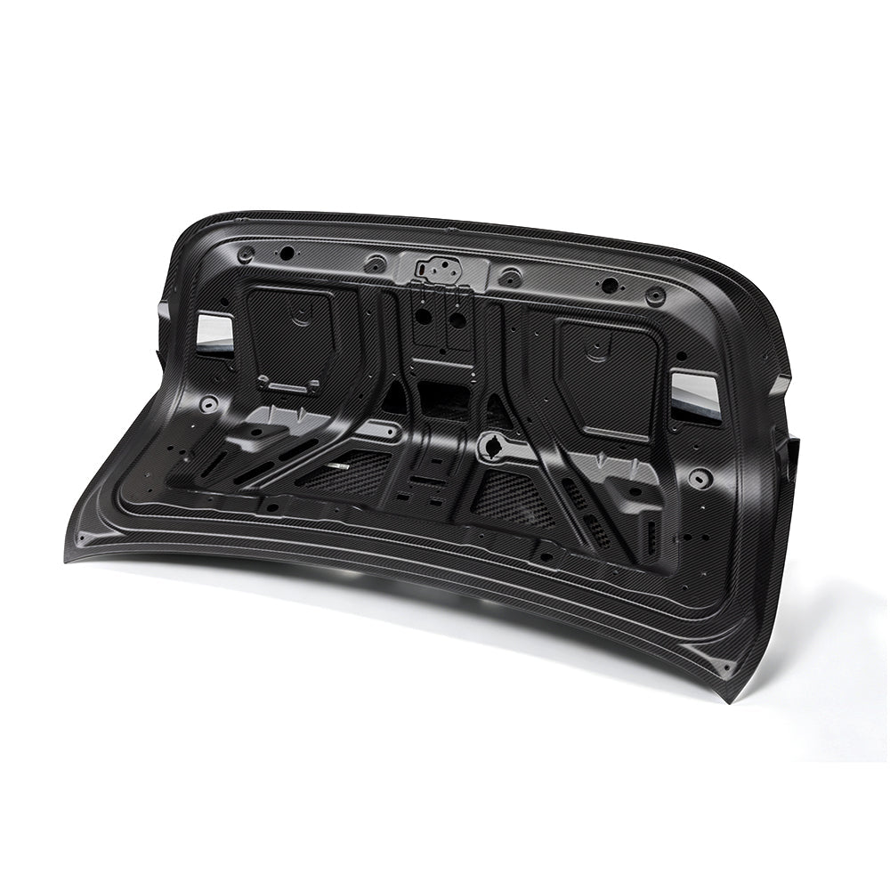 SOOQOO - BMW M4 G82 / 4 SERIES G22 CARBON FIBRE REAR BOOT TRUNK LID - PRIMER FINISH - Aero Carbon UK