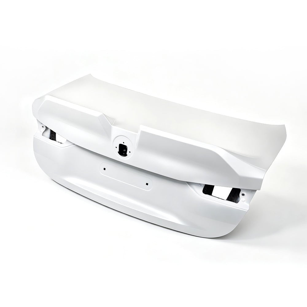 SOOQOO - BMW M4 G82 / 4 SERIES G22 CARBON FIBRE REAR BOOT TRUNK LID - PRIMER FINISH - Aero Carbon UK