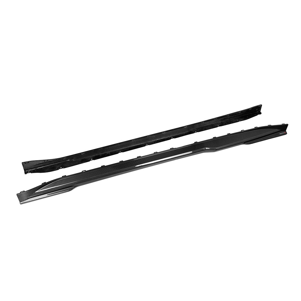 SOOQOO - BMW M4 G82 DRY CARBON FIBRE SIDE SKIRTS - Aero Carbon UK
