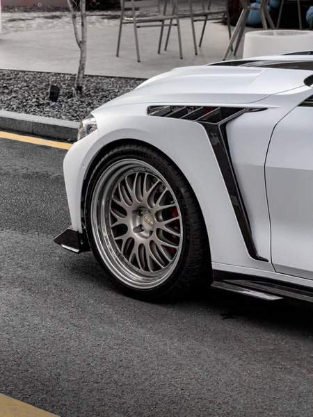SOOQOO - BMW M4 G82 G83 DRY CARBON FIBRE VENTED SIDE FENDERS - Aero Carbon UK