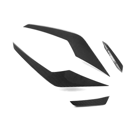 SOOQOO - BMW M5 G90 DRY CARBON FIBER FRONT CANARDS - Aero Carbon UK
