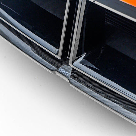 SOOQOO - BMW M5 G90 DRY CARBON FIBER FRONT LIP - Aero Carbon UK