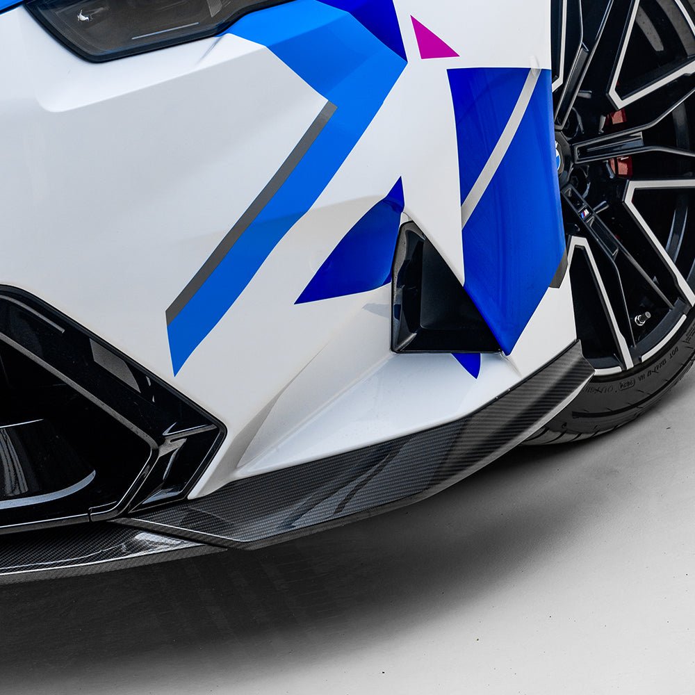 SOOQOO - BMW M5 G90 DRY CARBON FIBER FRONT LIP - Aero Carbon UK