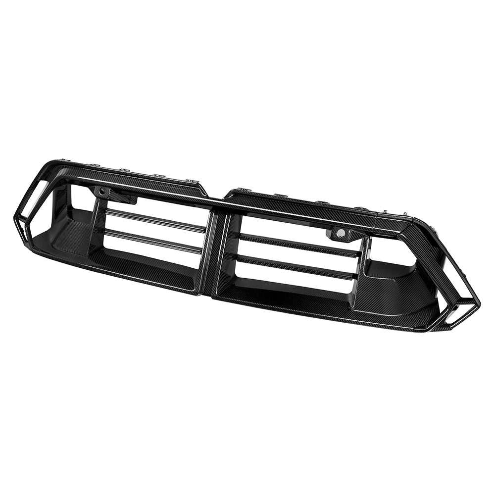 SOOQOO - BMW M5 G90 DRY CARBON FIBER FRONT LOWER GRILLE - Aero Carbon UK