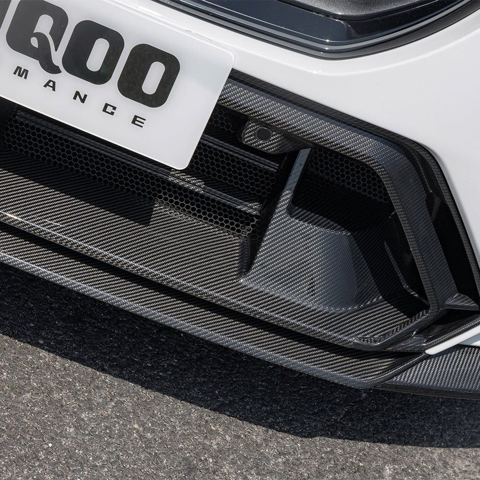 SOOQOO - BMW M5 G90 DRY CARBON FIBER FRONT LOWER GRILLE - Aero Carbon UK