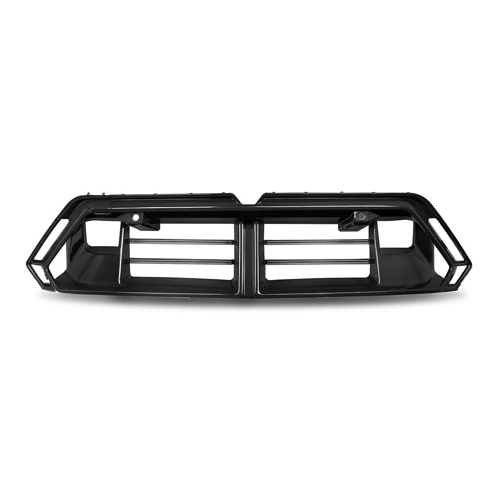 SOOQOO - BMW M5 G90 DRY CARBON FIBER FRONT LOWER GRILLE - Aero Carbon UK