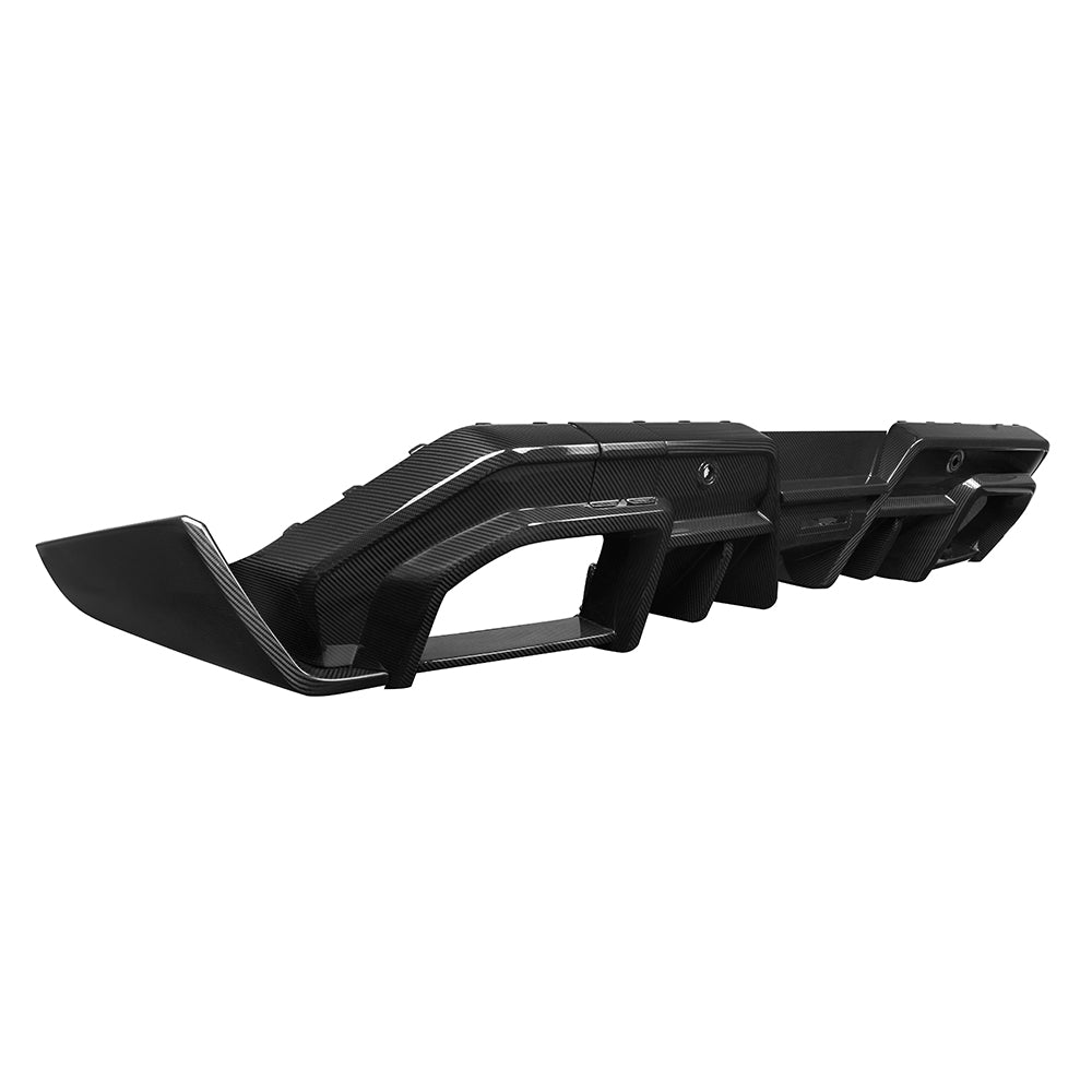 SOOQOO - BMW M5 G90 DRY CARBON FIBER REAR DIFFUSER - Aero Carbon UK