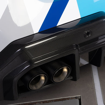 SOOQOO - BMW M5 G90 DRY CARBON FIBER REAR DIFFUSER - Aero Carbon UK