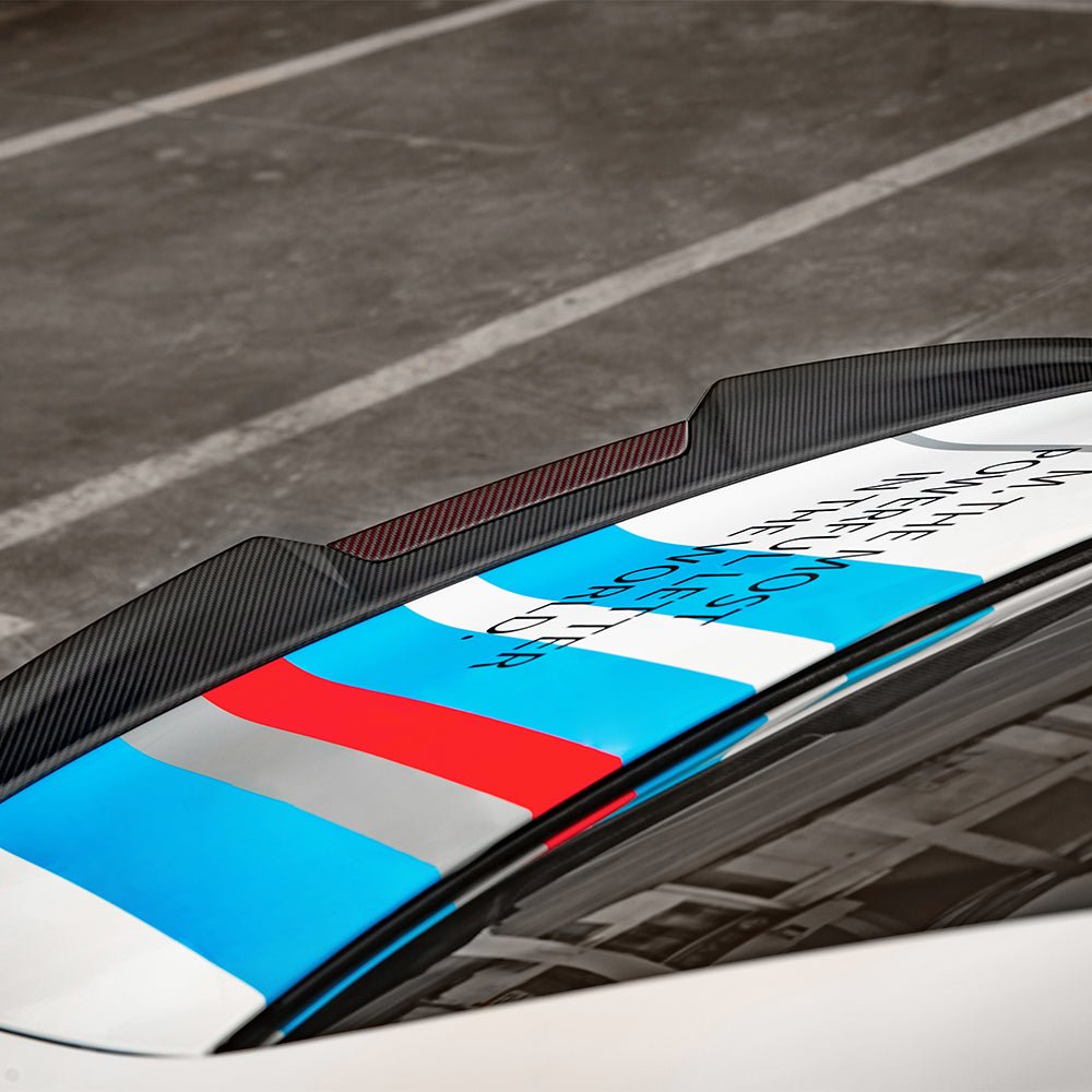 SOOQOO - BMW M5 G90 DRY CARBON FIBER REAR SPOILER - Aero Carbon UK