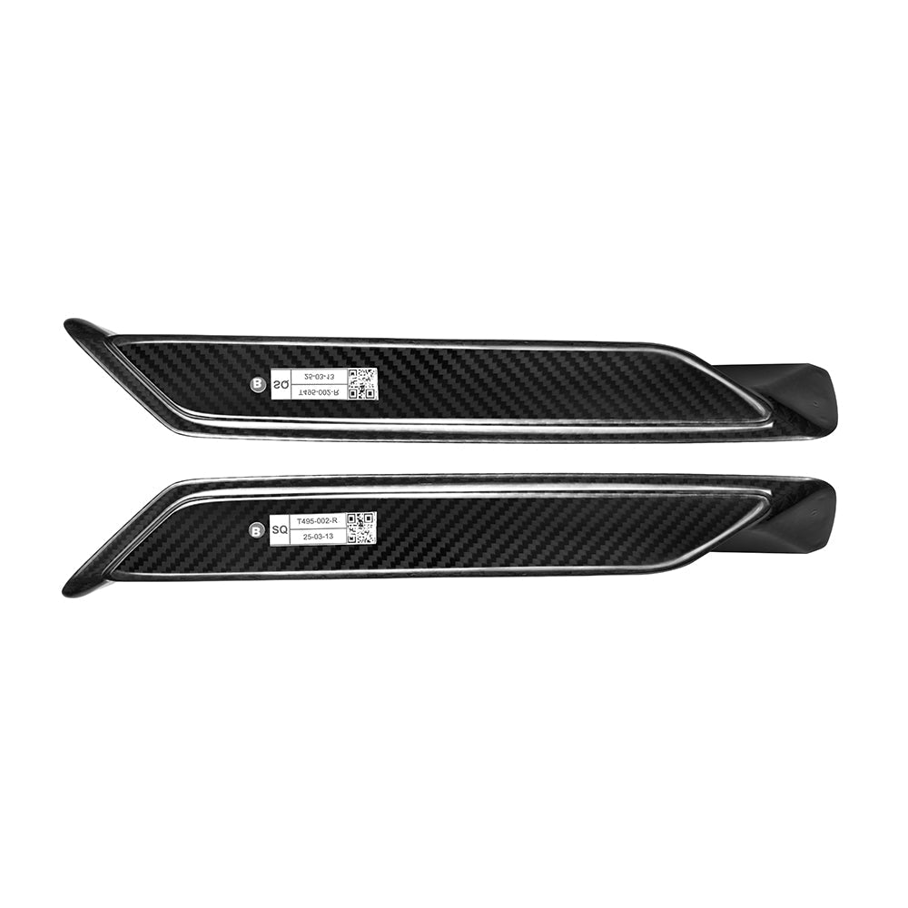 SOOQOO - BMW M5 G90 DRY CARBON FIBER REFLECTOR TRIMS - Aero Carbon UK