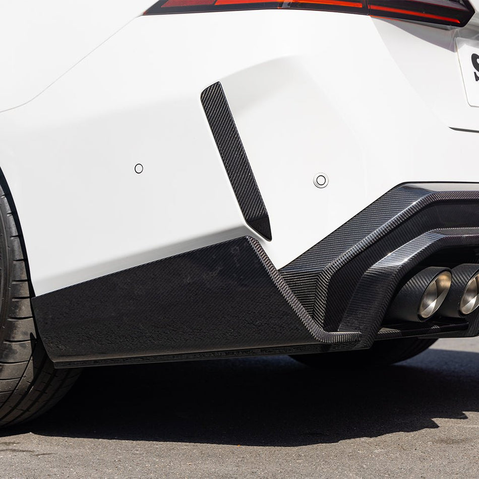 SOOQOO - BMW M5 G90 DRY CARBON FIBER REFLECTOR TRIMS - Aero Carbon UK