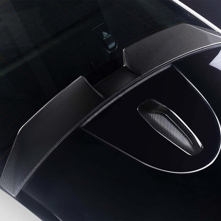 SOOQOO - BMW M5 G90 DRY CARBON FIBER ROOF SPOILER - Aero Carbon UK