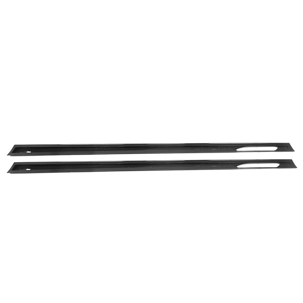 SOOQOO - BMW M5 G90 DRY CARBON FIBER SIDE SKIRTS - Aero Carbon UK